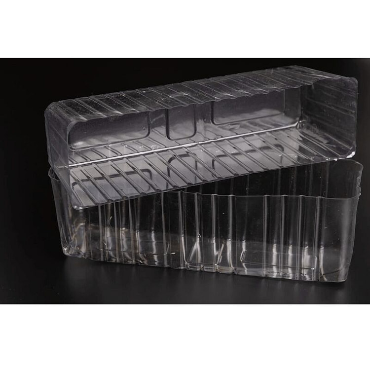 适用于12英寸长方形盒子的塑料内衬 12 个
