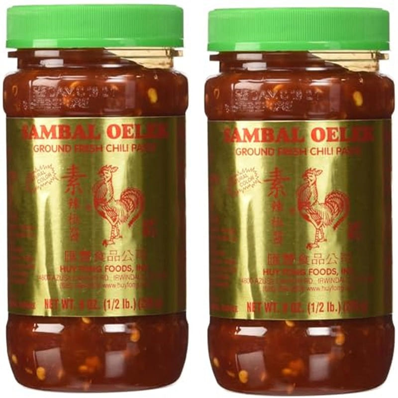 Sambal Oelek Chili Paste 8 Oz (Pack of 2) 1 each