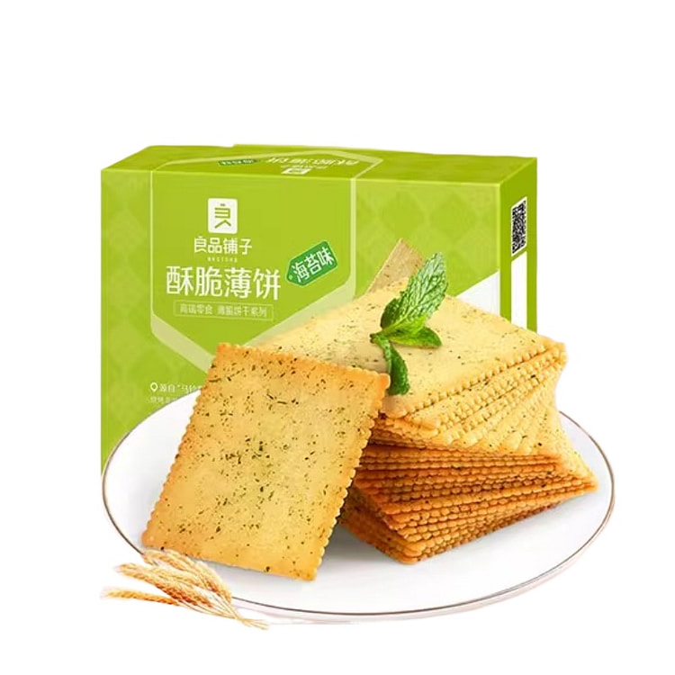 酥脆薄饼海苔味300g*1盒 300 克