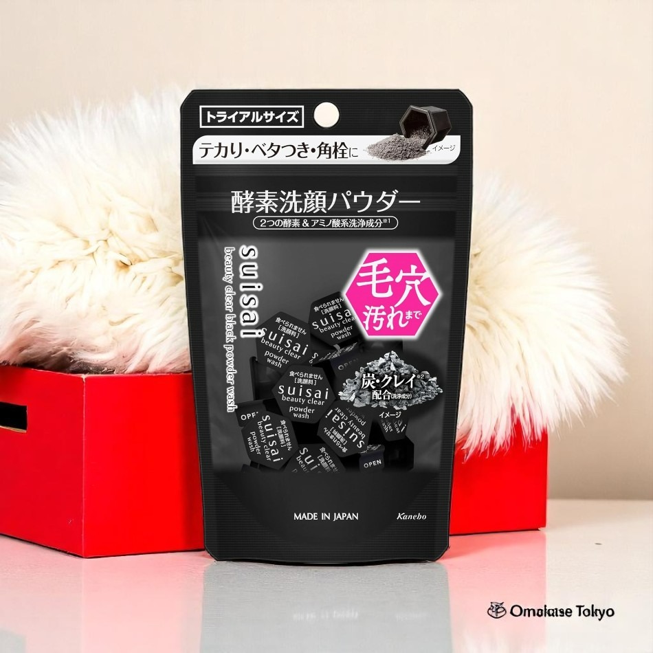 SUISAI Beauty Clear Black Powder Wash 0.4g 6 グラム