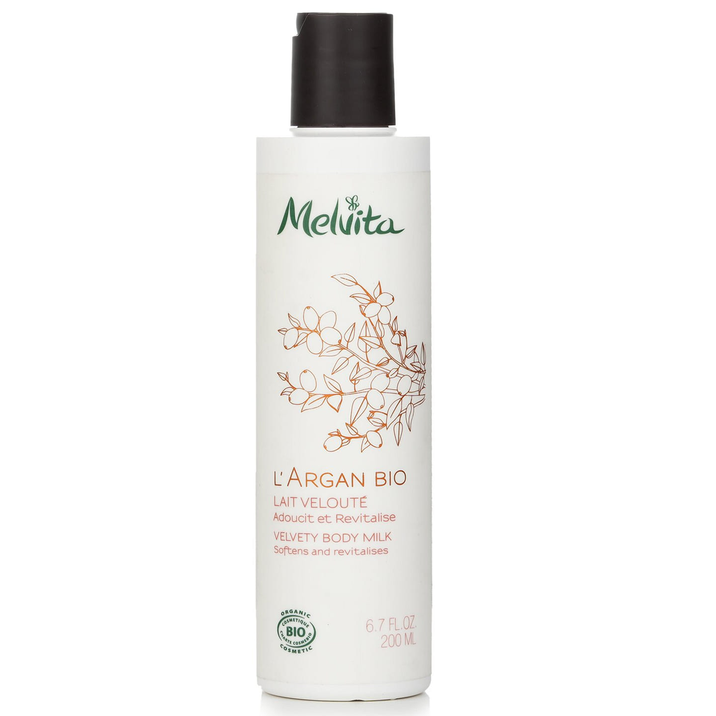Melvita Organic Argan Velvet Body Butter – Softens and Rejuvenates 200 ml
