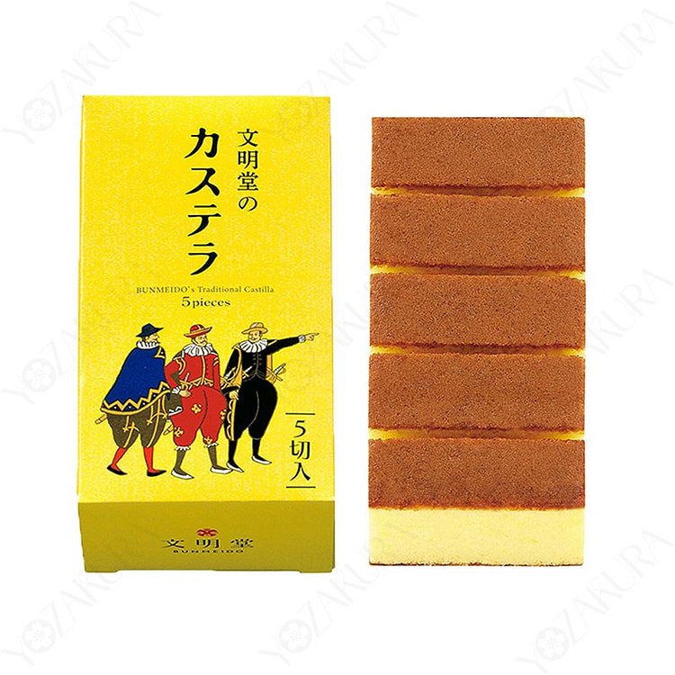 文明堂 蜂蜜蛋糕 5片装