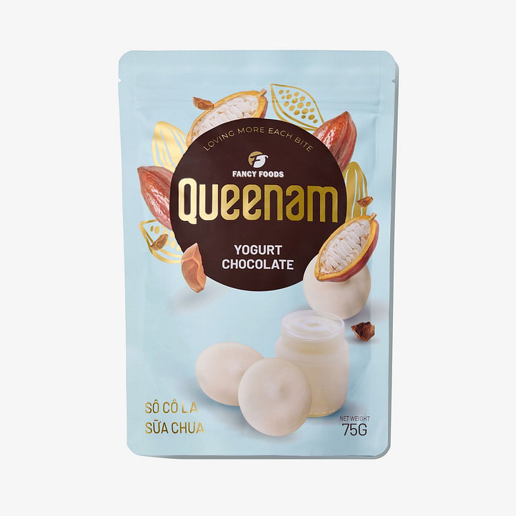 [ Queenam ] Yogurt Chocolate 75g 1 count
