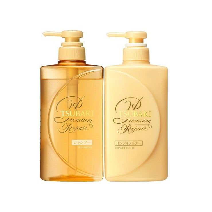 SHISEIDO TSUBAKI Premium Repair Floral Fruity Shampoo & Conditioner 1 each
