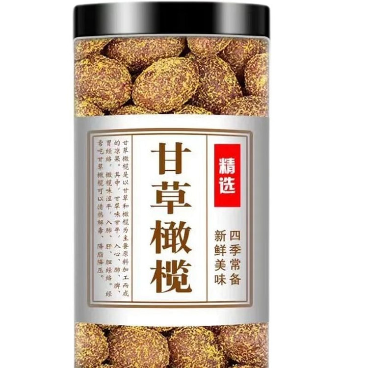 悦清堂 甘草橄榄果干 215 克