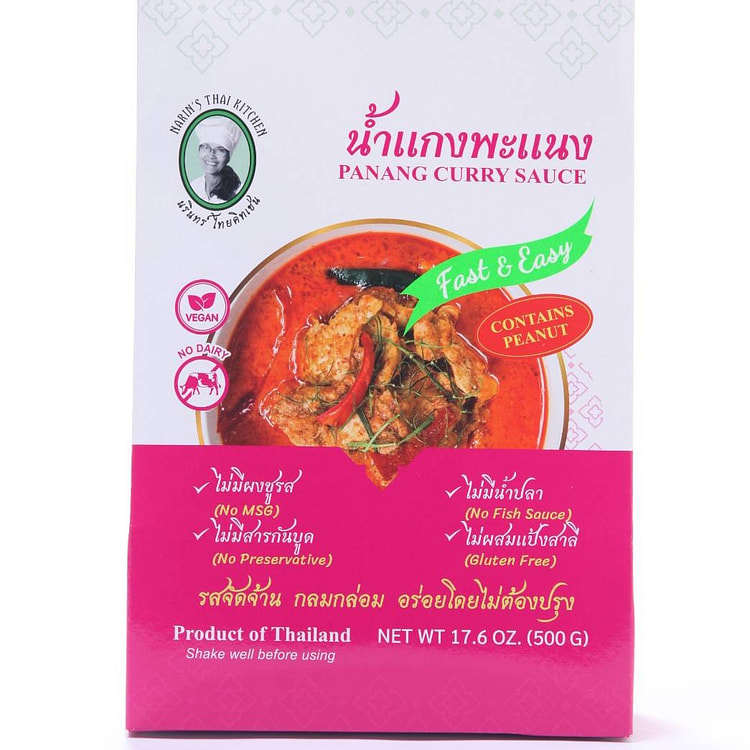 Thai Panang Curry Sauce Narin's Thai Kitchen17.6oz