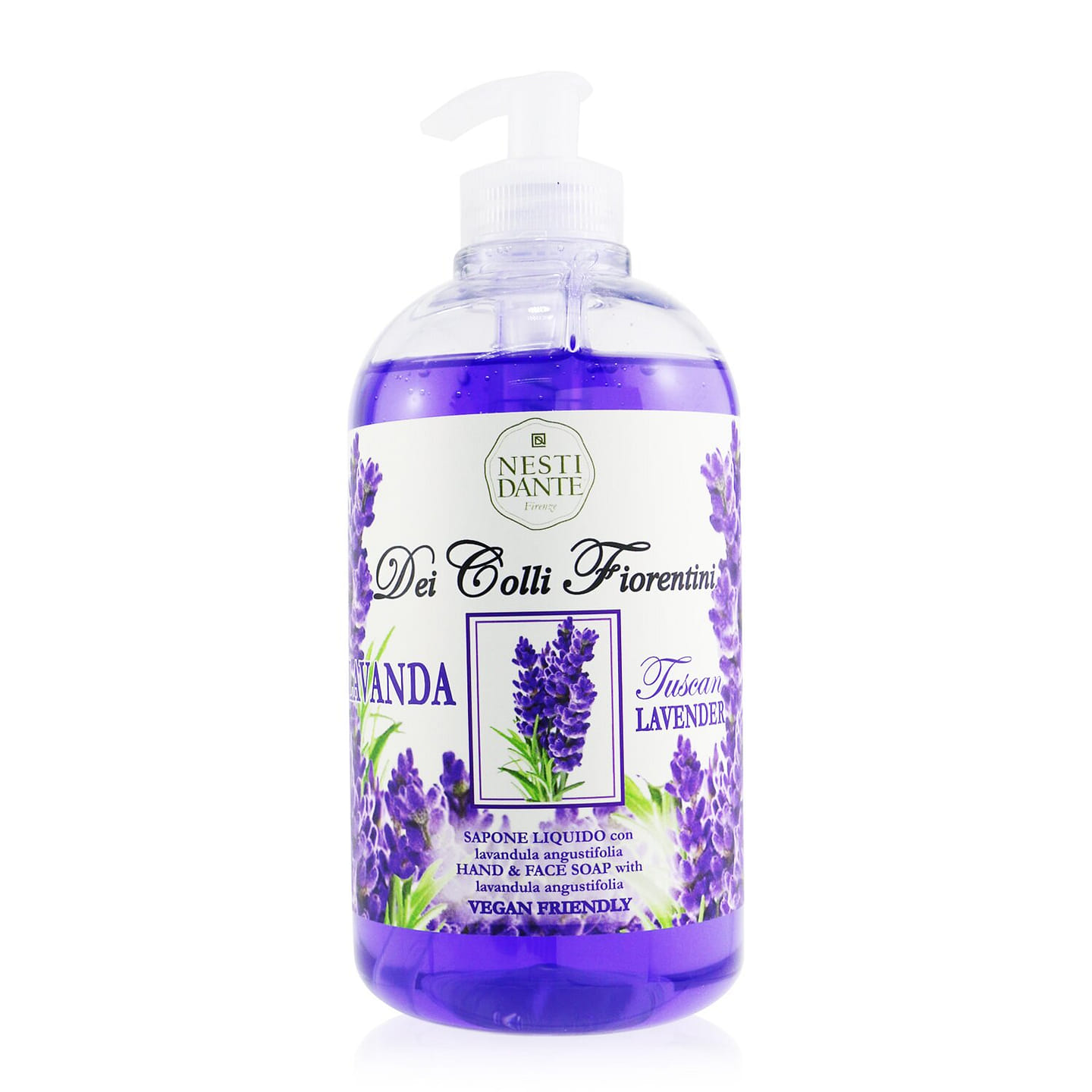 Nesti Dante Dei Colli Fiorentini Lavender Soap (for Hands and Face) – Tuscan Lavender 500 ml