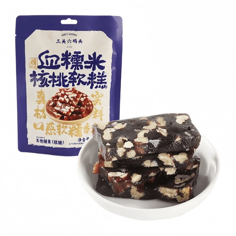 Sanguanmatou Red Glutinous Rice Walnut Soft Cake 118 g