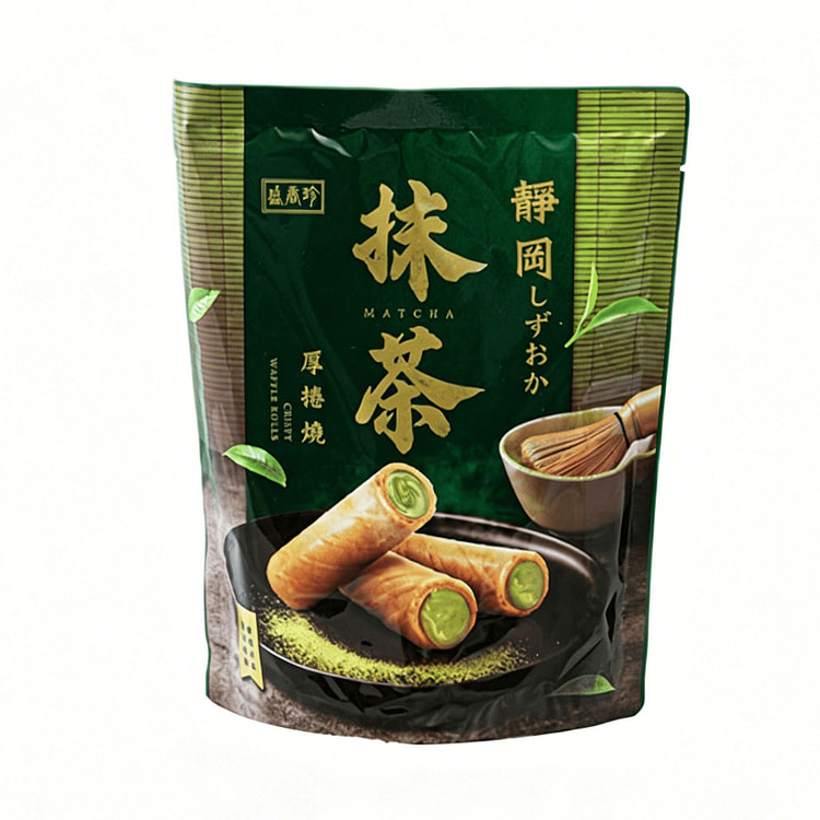 Crispy Rolls (Matcha Flavor)88g 1 pack