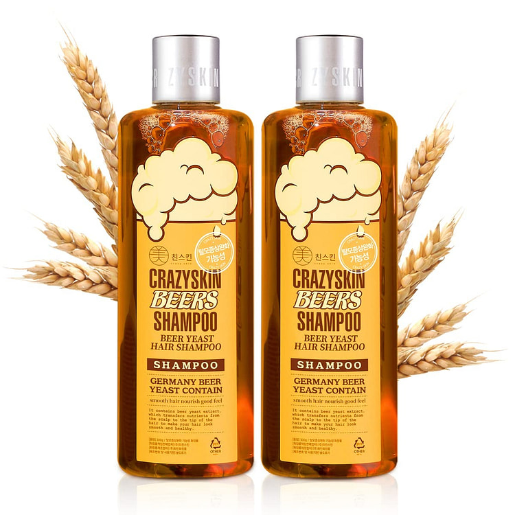 CRAZY SKIN German Beers Shampoo*2 Set 300 ml*2 pack