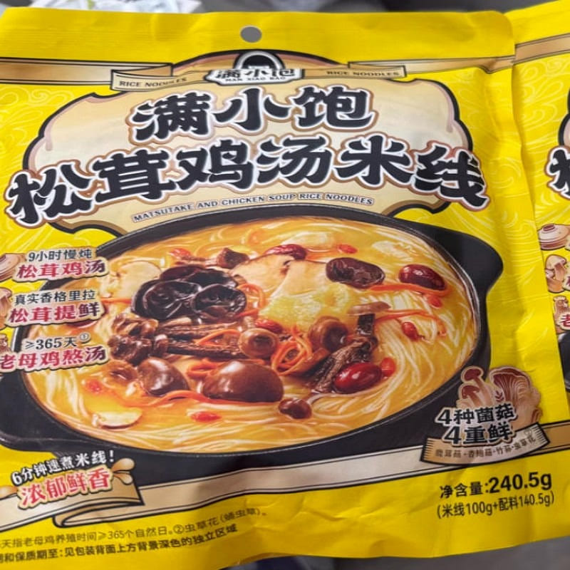 Manxiaobao Matsutake Chicken Rice Noodles 240.5g*1 240.5 g