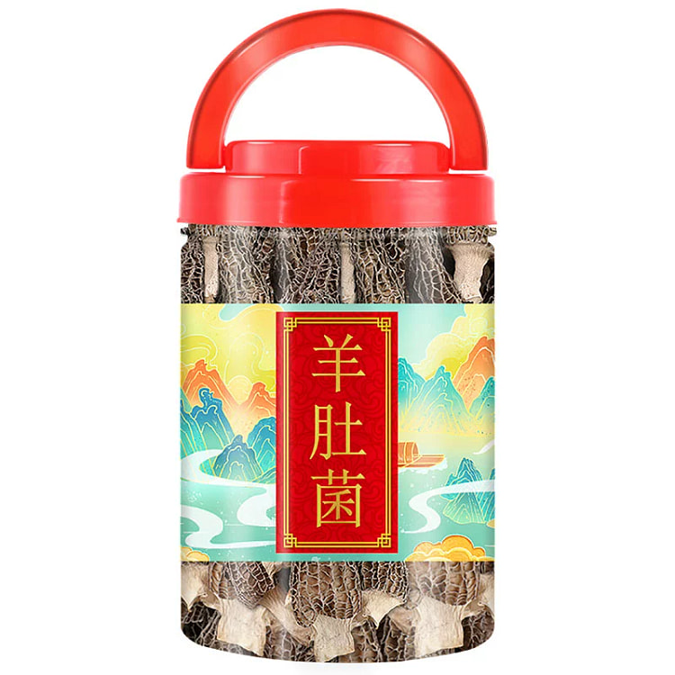 帆白味 羊肚菌羊肚茵菌菇干货新鲜羊肚蘑菇