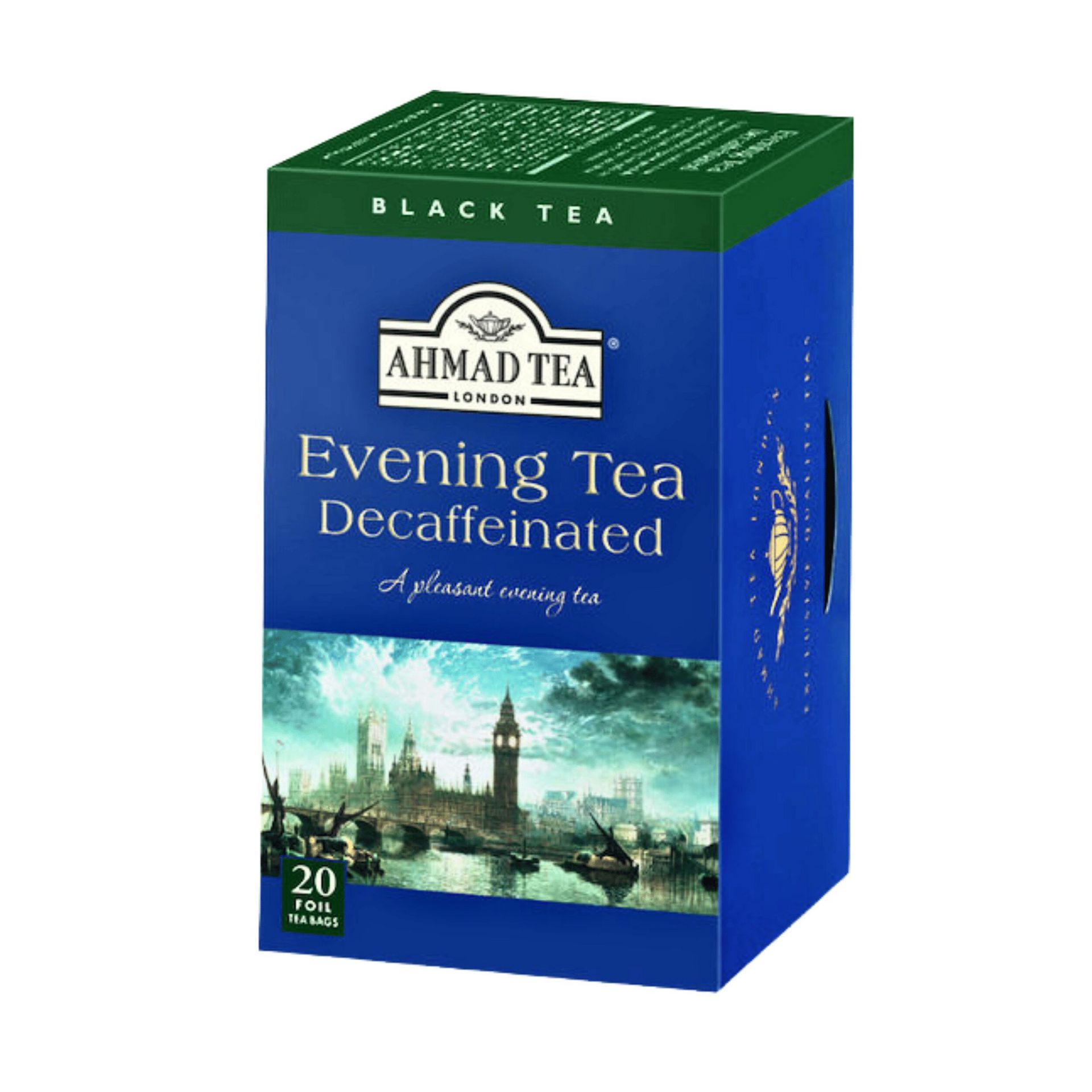 AHMAD TEA - Evening Tea Decaffeinated (20 TeaBags) 1 ส่วน