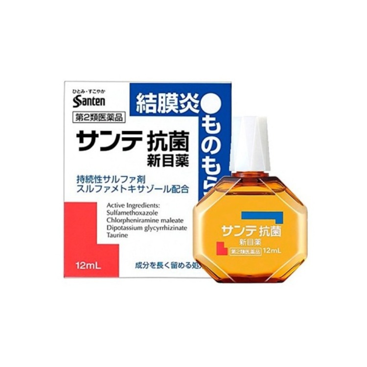 SANTEN fights conjunctivitis 12 ml