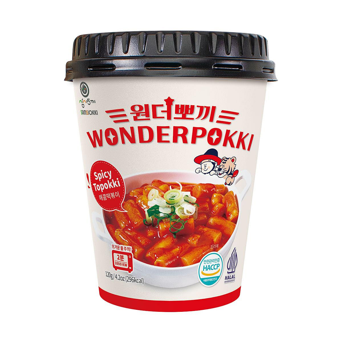 Samsiokki Instant Topokki Sweet & Spicy Wonderpokki Cup 1 份