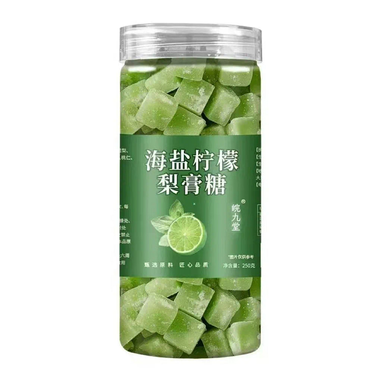 Sea Salt Lemon Pear Syrup Candy 250 g