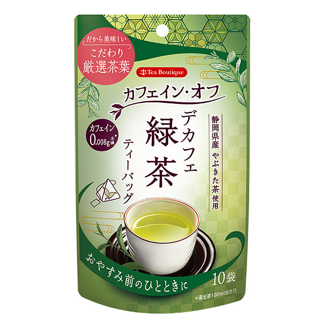 Tea Boutique 低咖啡因绿茶 10袋 1 份