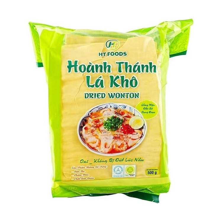 Dried Wonton Wrapper 500g 1 pack