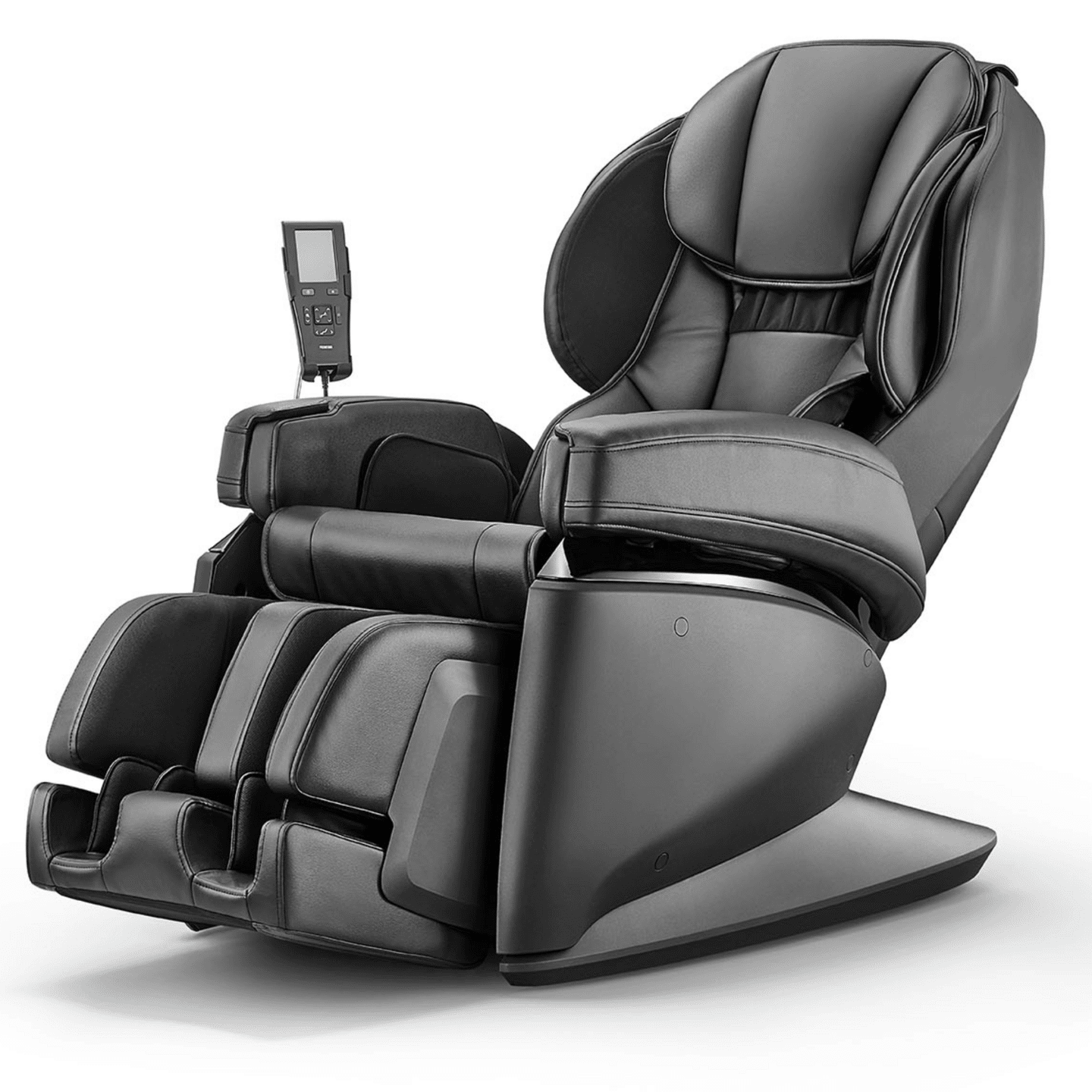 JP1100 - Deluxe 4D Zero Gravity Massage Chair - Black 171 lb