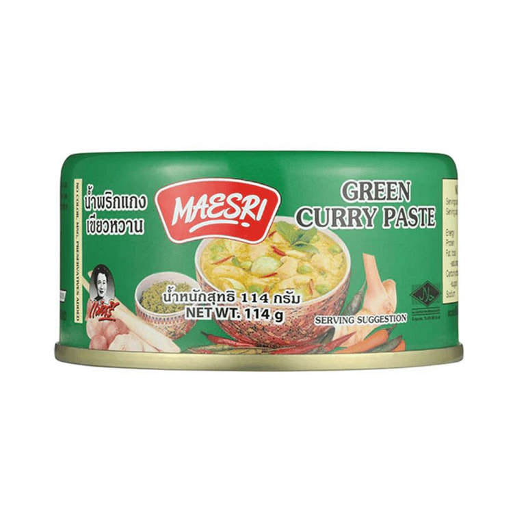 Maesri Green Curry Paste