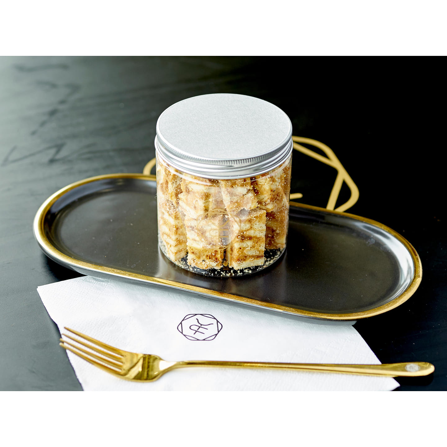 【Dessert】Salted Egg Yolk Snowflake Chewy Cubes 1 each