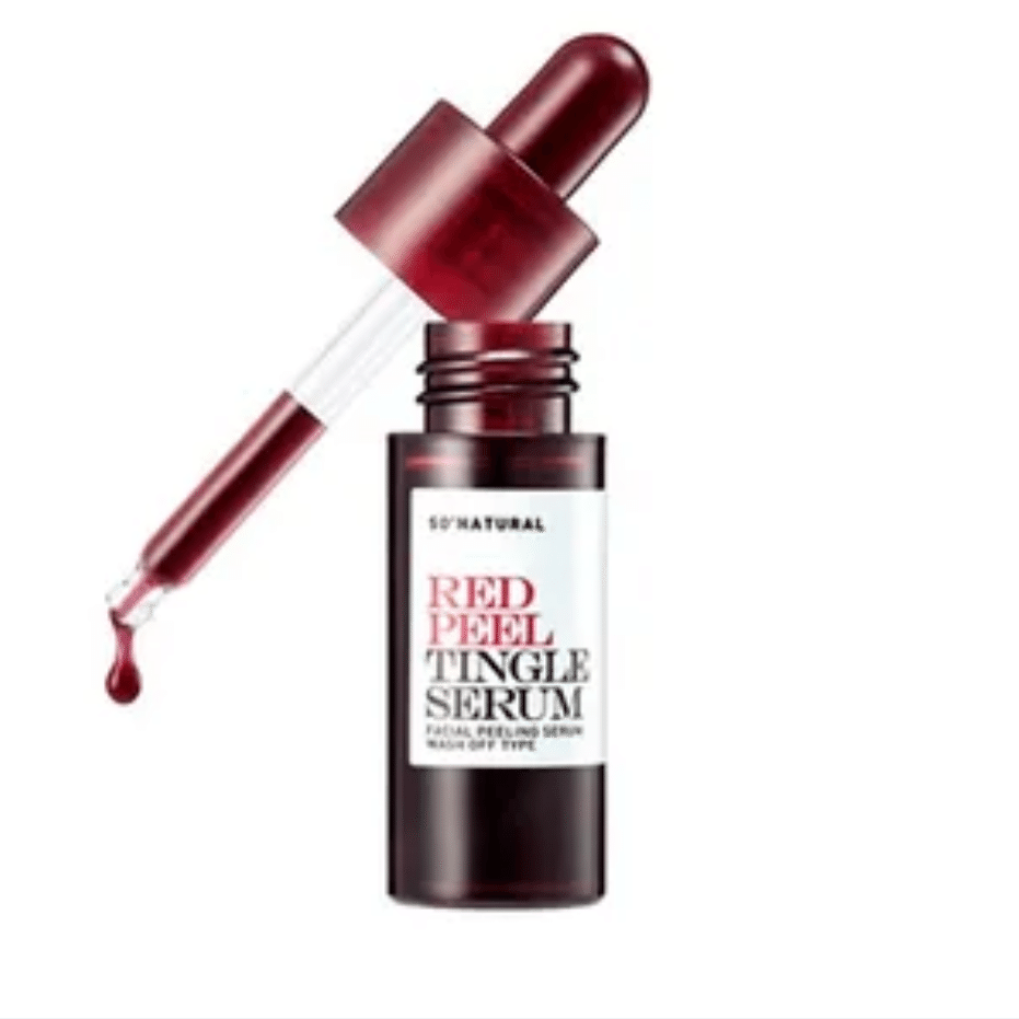 So Natural Red Peel Tingle Serum Mini 11ml x 2 Packs 22 ml