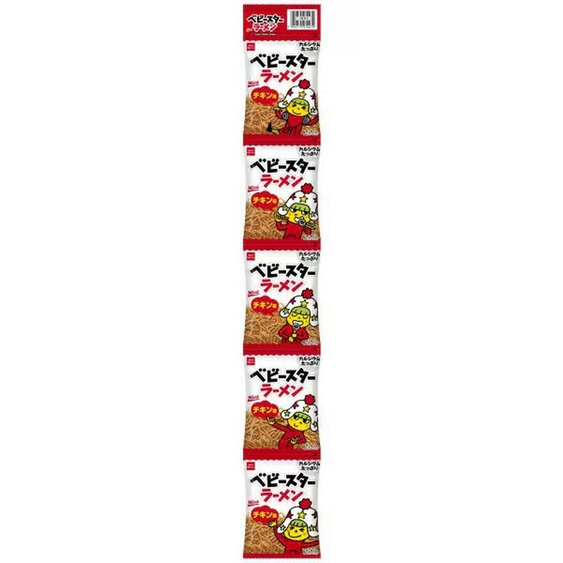 Baby Star Ramen Chicken Flavor 5-Pack 95g 1 each
