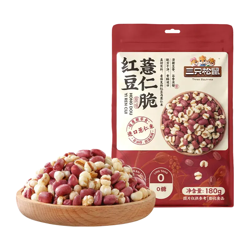 Crispy baked red bean and coix seed 180g 180 g