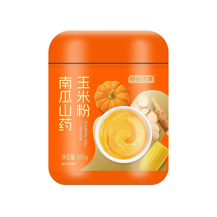 Pumpkin Yam Corn Meal Replacement 500g 1 can