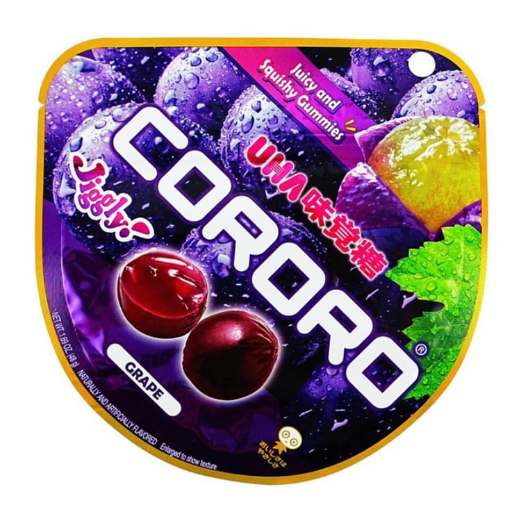 UHA Grape Juice Gummy 48g 1 pack