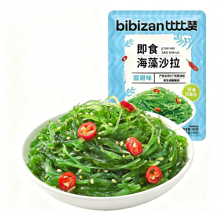 海藻沙拉裙带菜 低脂 酸甜味 即食凉拌下饭菜 100 克