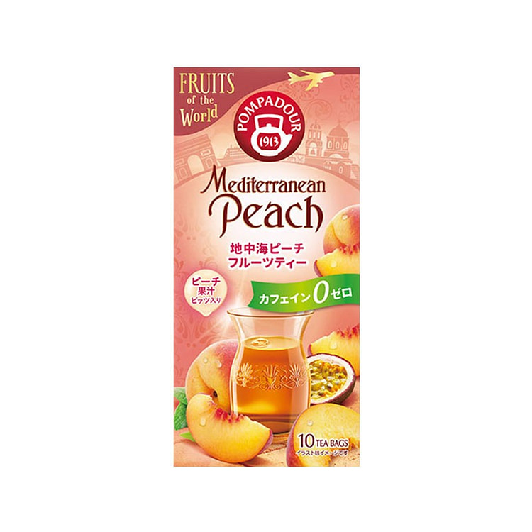 Tea Boutique 地中海 桃子茶 10 袋