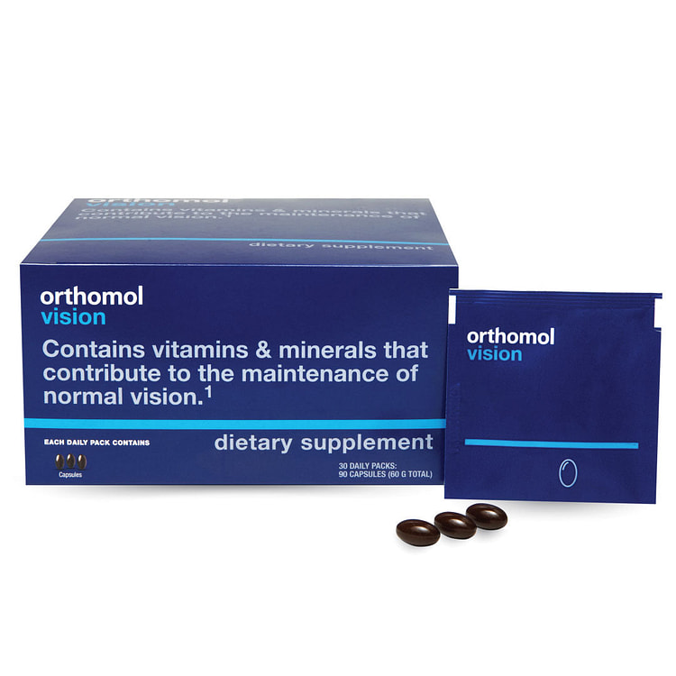 Orthomol Vision Gel Capsules 30-Day Supply