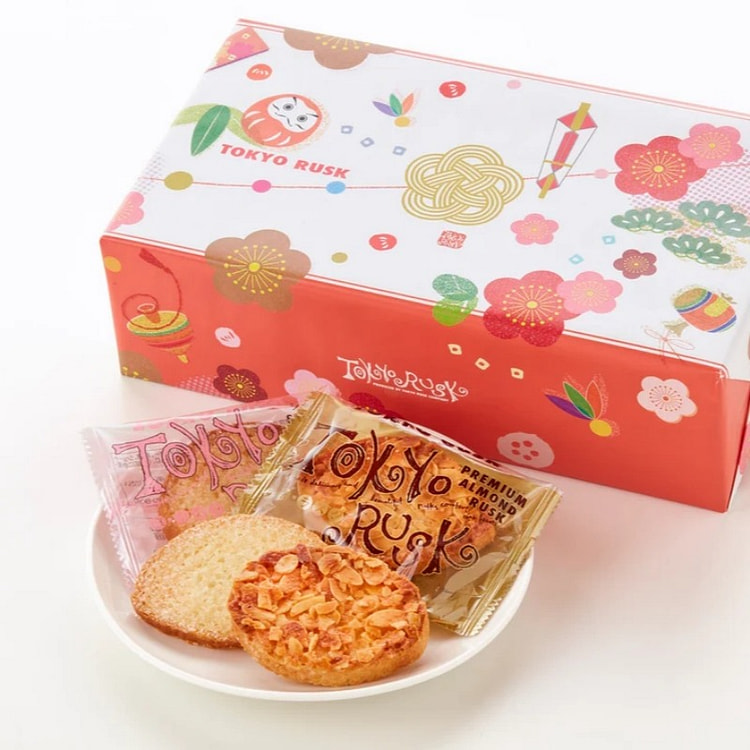 Tokyo Rusk Assortment 2 Types New Year's 16 Pieces