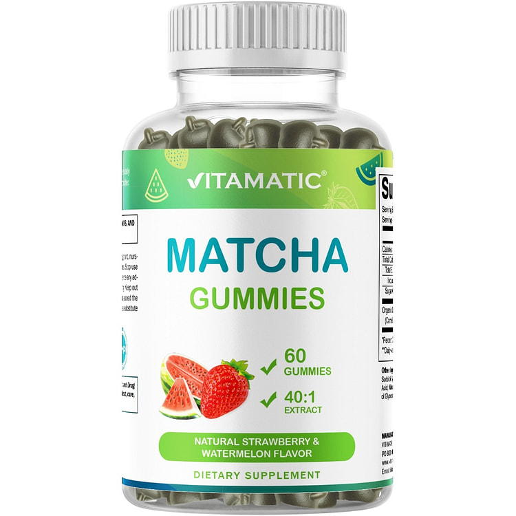 Matcha Gummies 60 Count 1 each