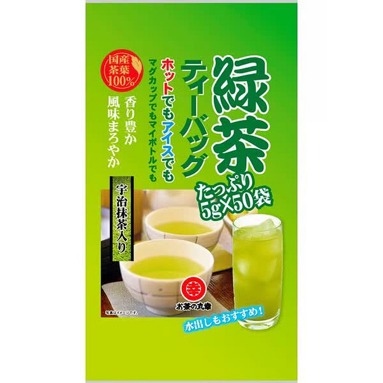 Maruko 宇治抹茶绿茶 50 茶袋 1 份