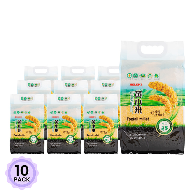 Helene Foxtail Yellow Millet 5 lb*10 pack