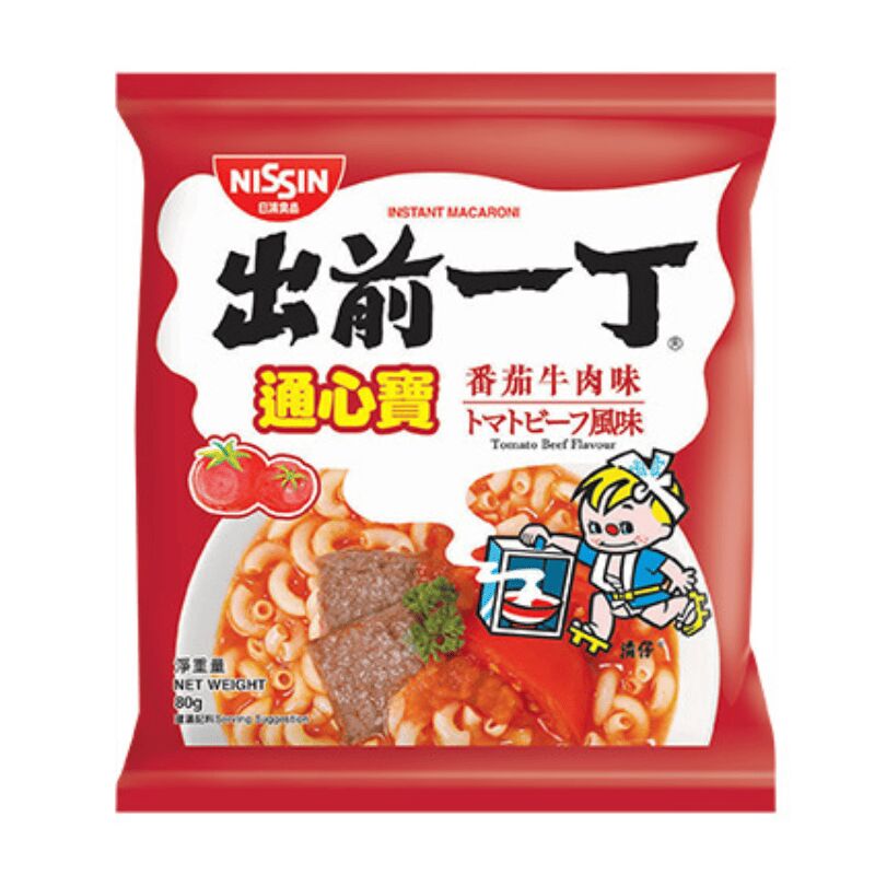Nissin Demae Iccho Macaroni Tomato Beef Flavor 80 g