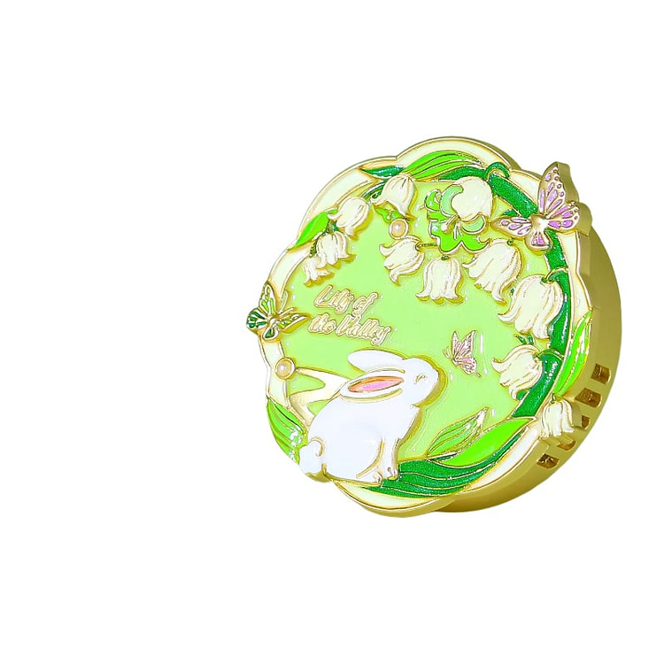 Yutu Flower Morning Car Aromatherapy 45 * 45mm 1 box