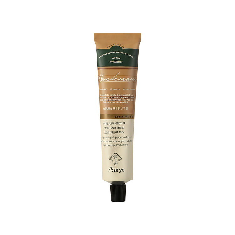 Aarye Botanical Nourishing Hand Cream#Rose&ginger 75 g
