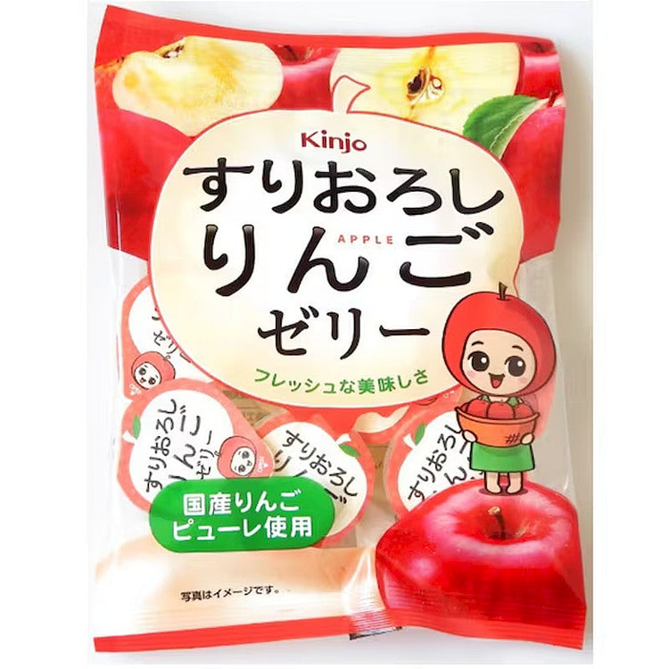 Kinjo Seika Grated Apple Jelly Cups 7pc 1 each