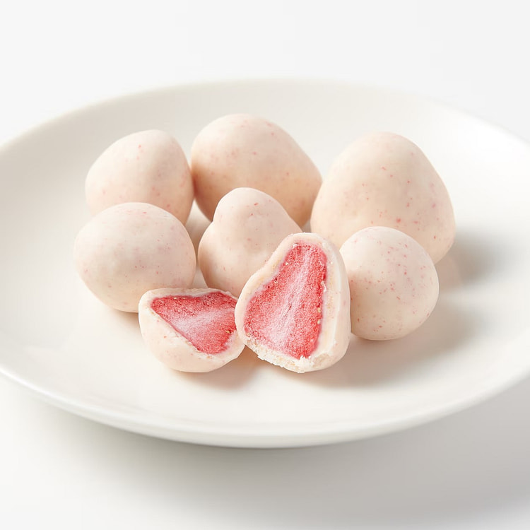 MUJI White Chocolate Strawberry Sandwich 50g
