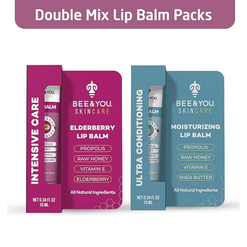 Double Mix Lip Balm Packs 1 盒