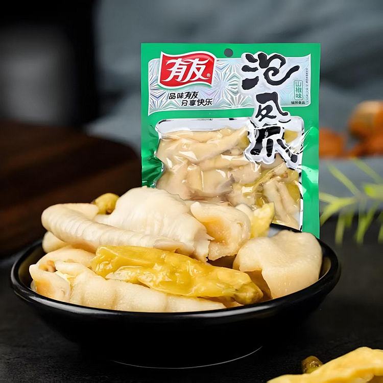 Pickled Pepper Chicken Feet, 168g