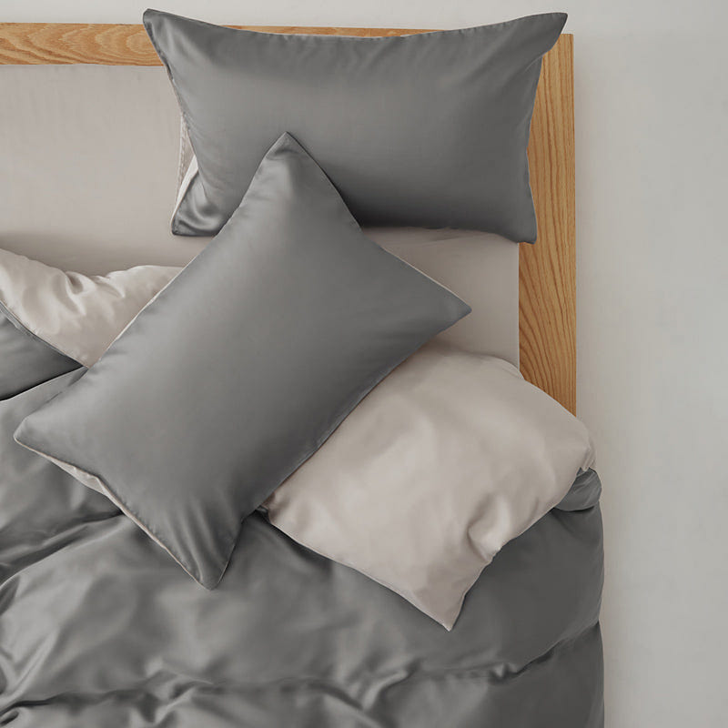 Aurora Tencel Bedding Set Slate Grey-Queen 2000 g