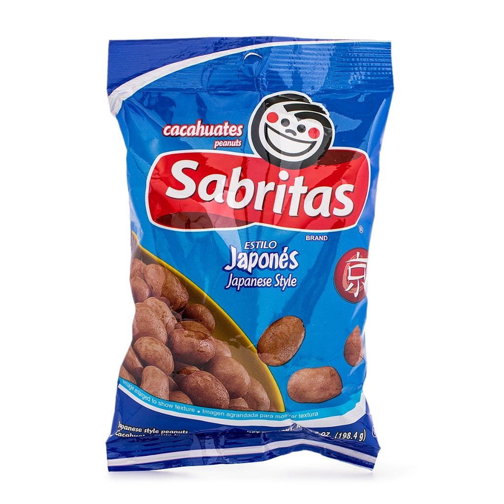 Sabritas Japanese Peanuts Snack 198.4 g