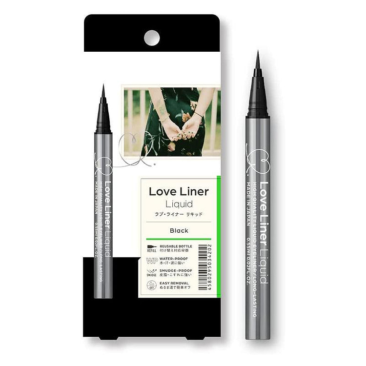 MSH Love Liner Liquid Waterproof Eyeliner (Black) 1 each