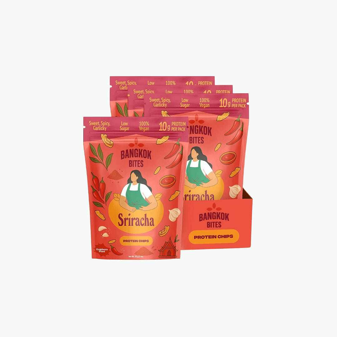 Bangkok Bites Protein Chips - Sriracha 1.05 oz*3 pack