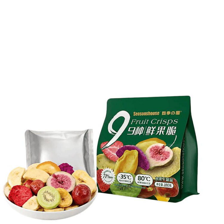 Four Seasons Mix Fruit and Veg Crisps 55g*1 Bag, N 55 g