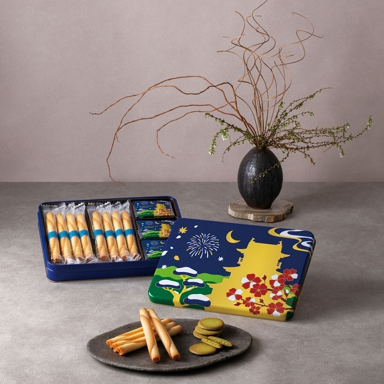 Yoku Moku Egg roll Matcha Biscuit Gift box 20pcs